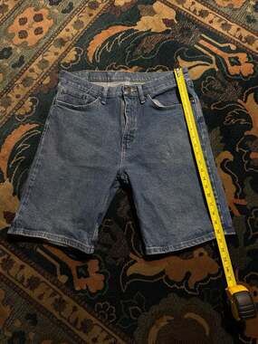 Vintage Wrangler Premium Quality Relaxed Fit Denim Jorts - Size 34